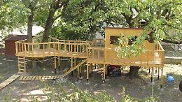 Una casa sull'albero da sogno