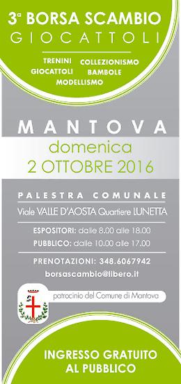 Terza edizione Borsa Scambio di Giocattoli a Mantova