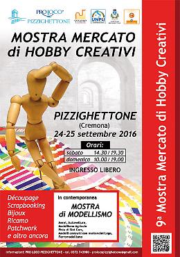 Si alza il sipario sulla 9^ Mostra Mercato degli Hobby Creativi