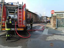 Scampa al rogo, beve ammoniaca