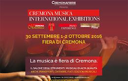 Cremona. Mondomusica 2016  Dal 30 settembre al 2 ottobre