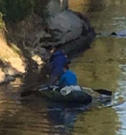 Pesca di frodo, scariche elettriche nel canale