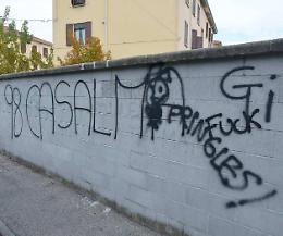 I giovani de Il Listone: 'Puliamo noi il muro imbrattato'