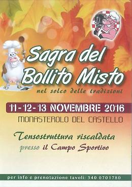 Sagra del Bollito Misto di Monasterolo del Castello