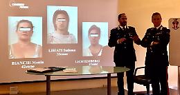 Derubavano anziani in casa, arrestate tre nomadi