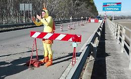 Ponte 'Giuseppe Verdi', blitz di Striscia la Notizia