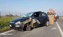 Incidente in via Bergamo, un ferito e circolazione in tilt