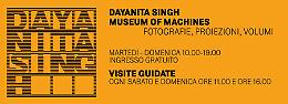 Dayanita Singh - Museum of Machines
(fotografie, proiezioni, volumi)
