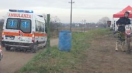 Centauro cade durante una gara e finisce in ospedale