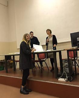 Le foto della  premiazione della  Borsa di Studio e della  consegna dei diplomi di Maturità al liceo Manin