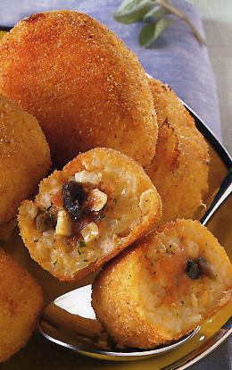 LA RICETTA
Arancini siciliani al ragù di pesce spada