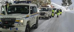 Terremoto e neve, cremonesi in trincea