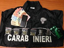 Egiziano 20enne arrestato per spaccio di droga