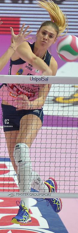 Unet Yamamay Busto Arsizio - Pomi Casalmaggiore 2-2 (23-25; 23-25; 25-23; 29-27)