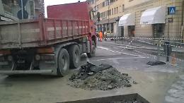 Porta Ombriano, ancora lavori in corso
