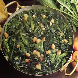 LA RICETTA
Cime di rapa del fornaio
