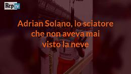 Adrian Solano, sciatore ai Mondiali senza essere mai stato sulla neve