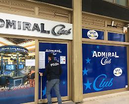 Admiral Club chiuso sette giorni