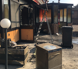 Incendio doloso, polemiche e fuoco all'Excalibur