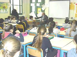 Scuola elementare Boschetto: incontro con lo scultore Coppetti