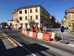 Lavori stradali in via Persico, ultimata la prima fase