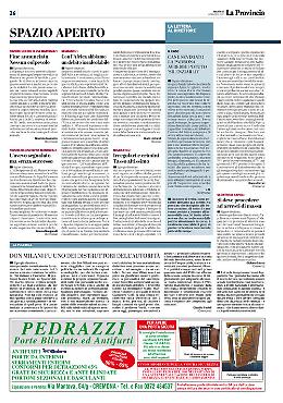 Lettere al Direttore (1)