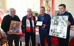 Antonio Cabrini premiato dal Club Luzzara