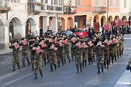 FOTO Il raduno provinciale dei bersaglieri a Cremona