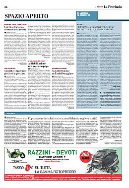 Lettere al Direttore (1)