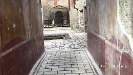 Pompei, il lusso della casa dell'Orso ferito