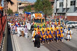 FOTO Il corteo Sikh a Cremona per la Festa di Primavera