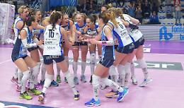 Igor Novara-Pomì Casalmaggiore 3-1 (25-22; 25-18; 21-25; 25-20)