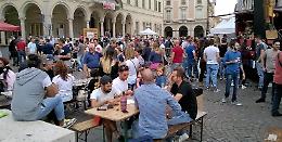Con la festa del Lambrusco il centro si riempie