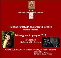 "Piccolo Festival Musicale d'Estate" (seconda edizione)