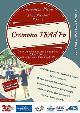 Radunati lungo il fiume per "Cremona TRAil Po"