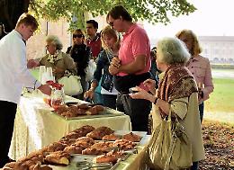La colazione in villa è servita