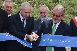 Edison, inaugurata centrale mini idro ad acqua fluente