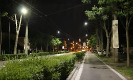 Quartiere Po, ecco la nuova illuminazione