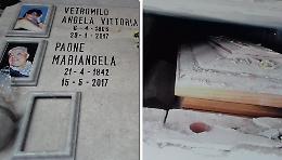 Tomba 'profanata', sparisce il cofanetto dei ricordi