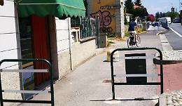Via Brescia, "Prigionieri dei ciclisti"