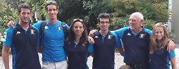 Applausi per gli azzurri 'mondiali'