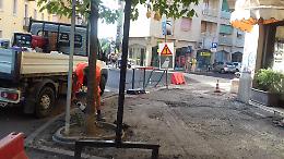Abbattimento barriere architettoniche, iniziati i lavori