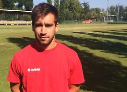 Il difensore spagnolo Garcia Tena alla Cremonese
