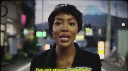 Il ritorno di Naomi Campbell in un video girato a Tokyo