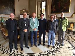 Tutela, conservazione e valorizzazione del patrimonio artistico al centro dell'incontro tra sovrintendente, sindaco e vescovo