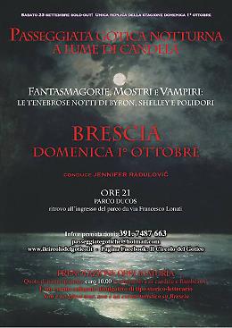 Passeggiata gotica notturna a lume di candela