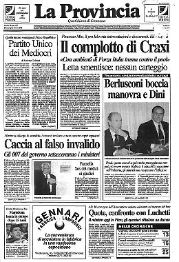 * Il complotto di Craxi - * Caccia al falso invalido