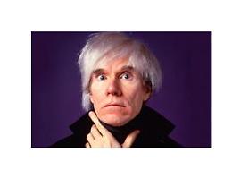 Andy Warhol fotografato da Aurelio Amendola