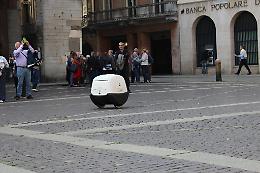 Yape, in città consegne a domicilio con il fattorino autonomo