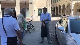 VIDEO Giorgetti (Lega) in città per sostenere Cavatorta